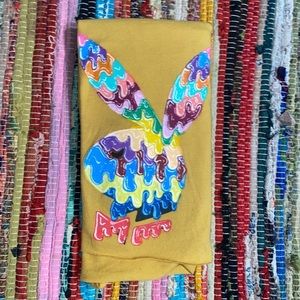 one of a kind playboy crop top